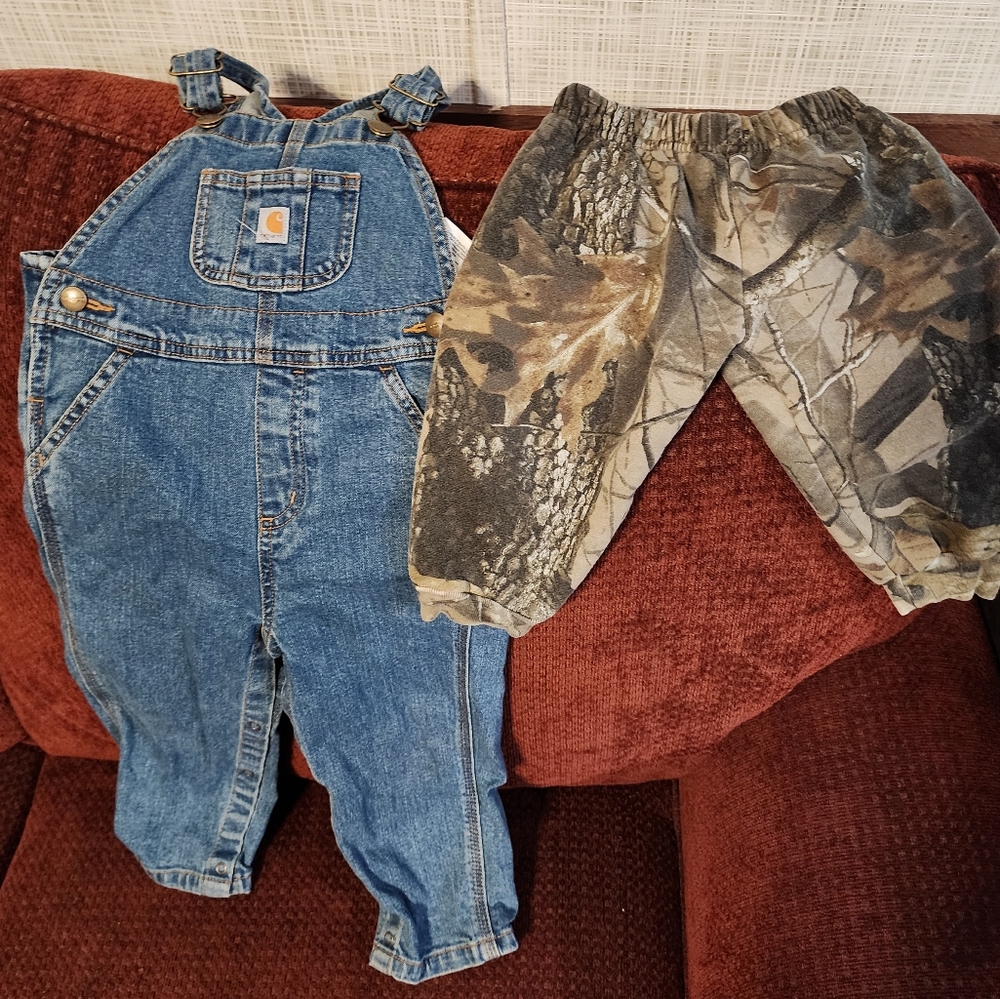 Boys 24m Carhartt & Bass Pro Camo